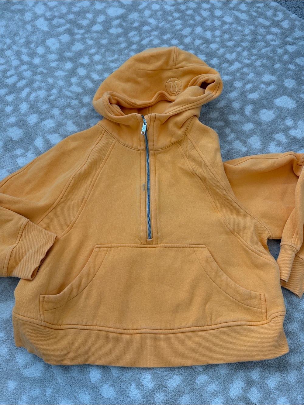 lululemon athletica Hooded Half-Zip Pullover - Warm Mustard